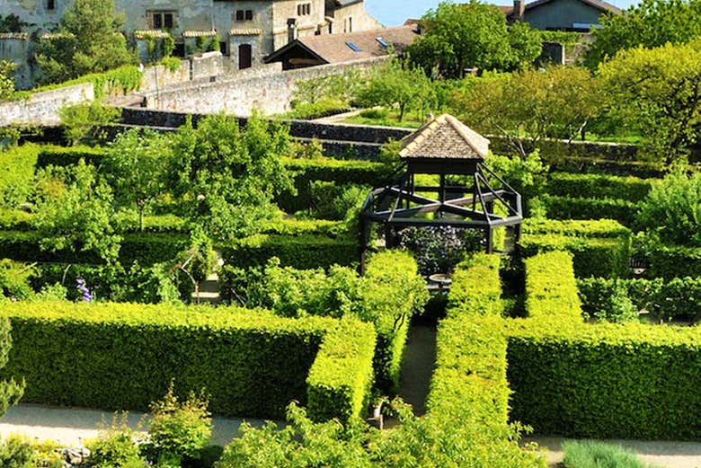 Laberinto en el Jardín de los Cinco Sentidos