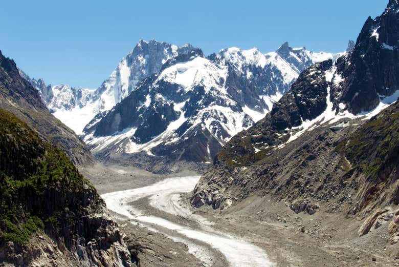 Contemplando Mer de Glace