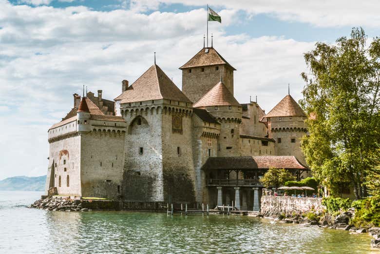 Paysage du Château de Chillon