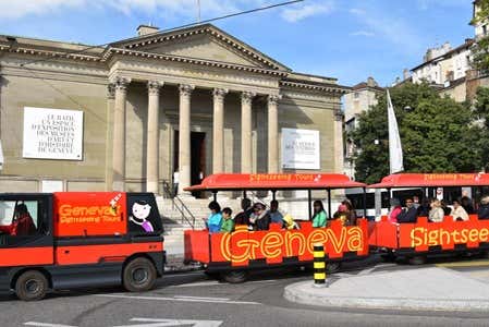 Trem turístico de Genebra
