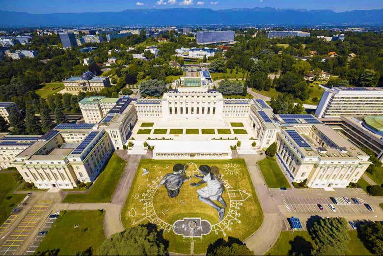 Palacio de las Naciones, la sede de la ONU en Europa