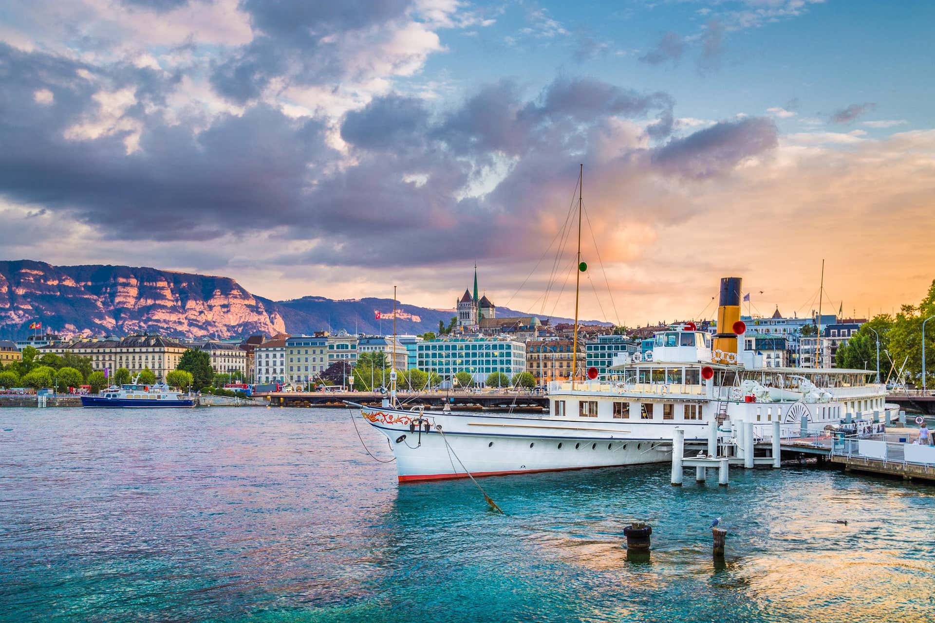 Balade en bateau sur le lac Léman