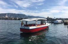 Paseo en barco solar por el lago Lemán
