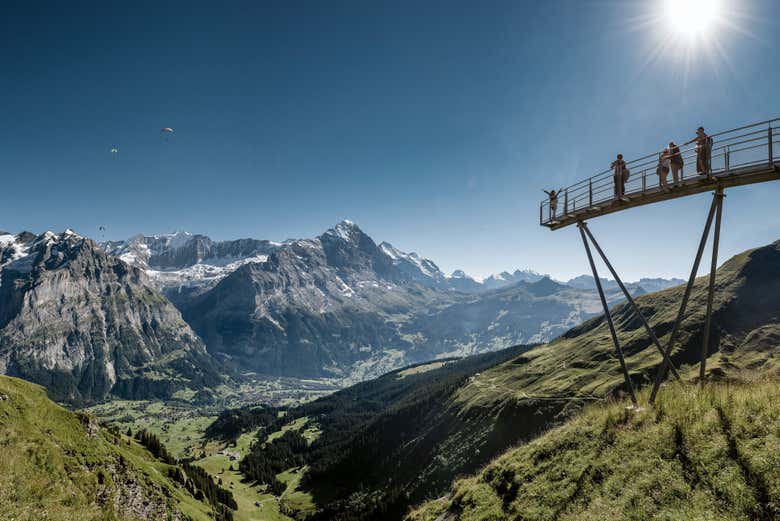 Paisajes junto al mirador First Cliff Walk by Tissot