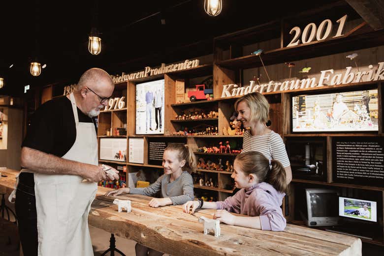 Conociendo el taller de vaquitas