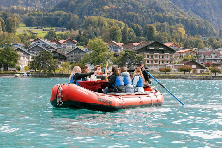 Disfrutando de la travesía