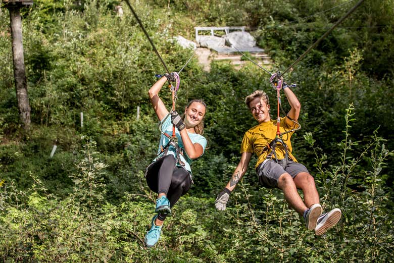 Zip line