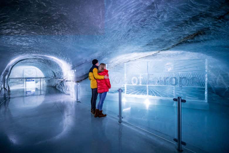 Visitando el Palacio de Hielo