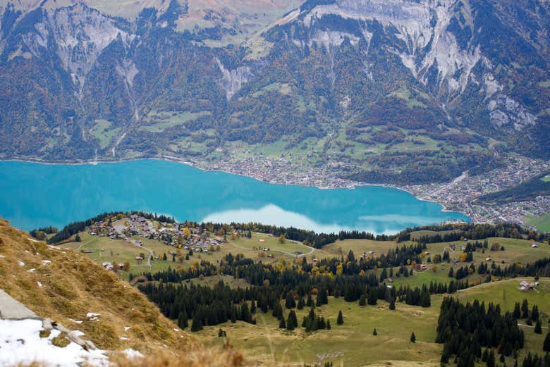 Paisajes naturales del lago Brienz