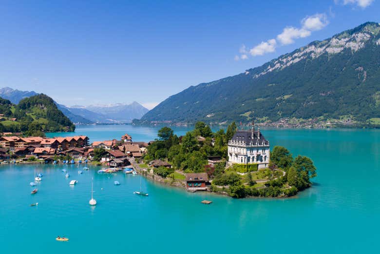 Panorámica del lago Brienz