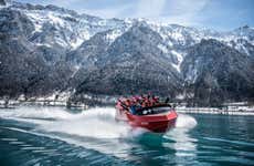 Paseo en lancha rápida por el lago Brienz
