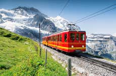 Train pour le Jungfraujoch - Top of Europe