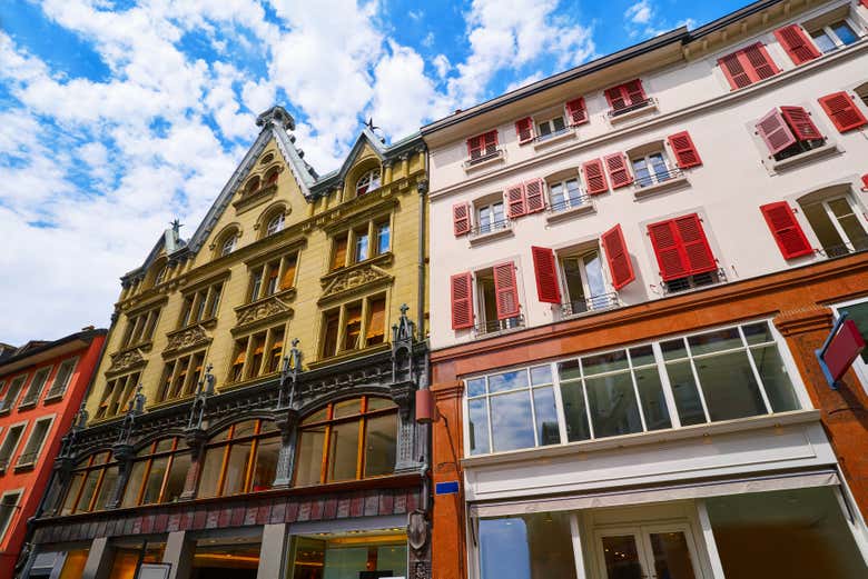 Disfrutando del tour privado por Lausana