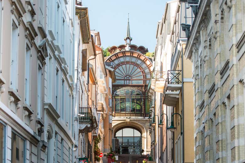 Percorrendo Évian-les-Bains