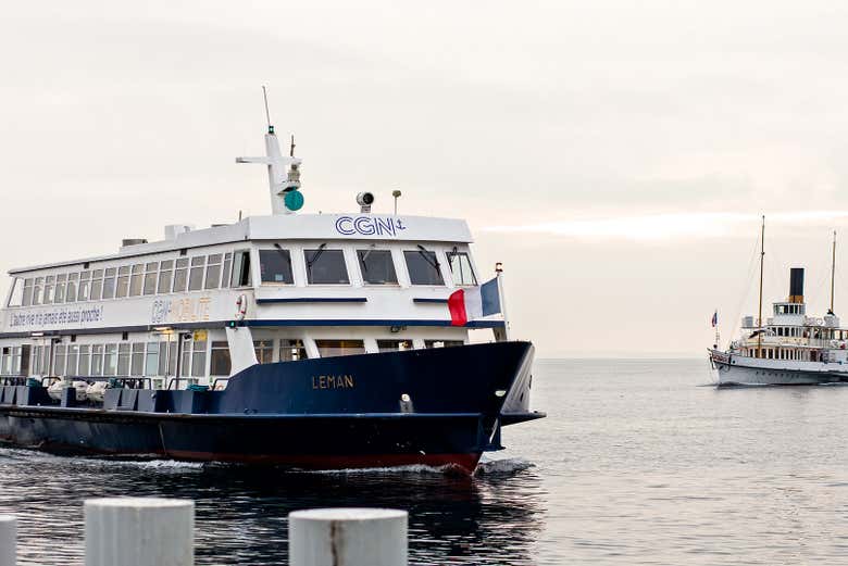 Embarcação para a atividade