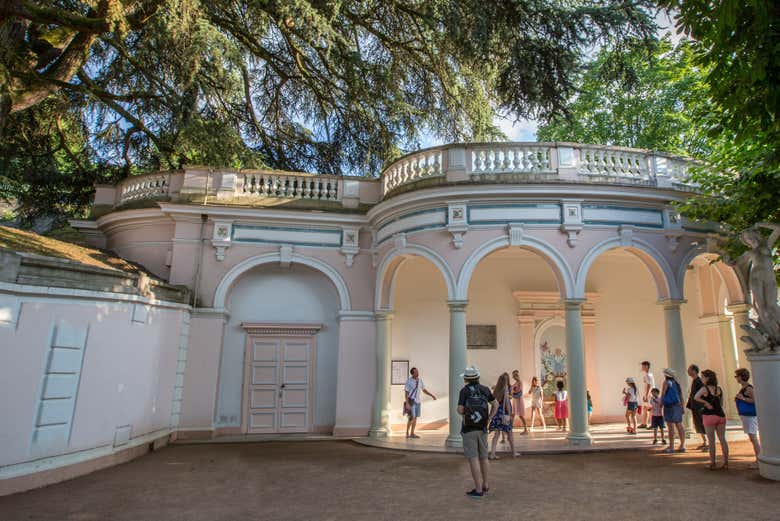 Durante a excursão