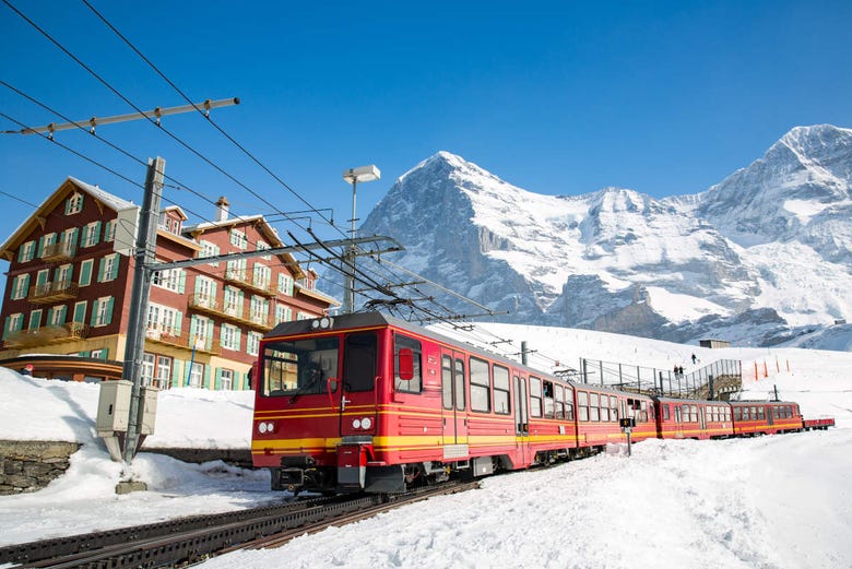 Rack train to Jungfrau