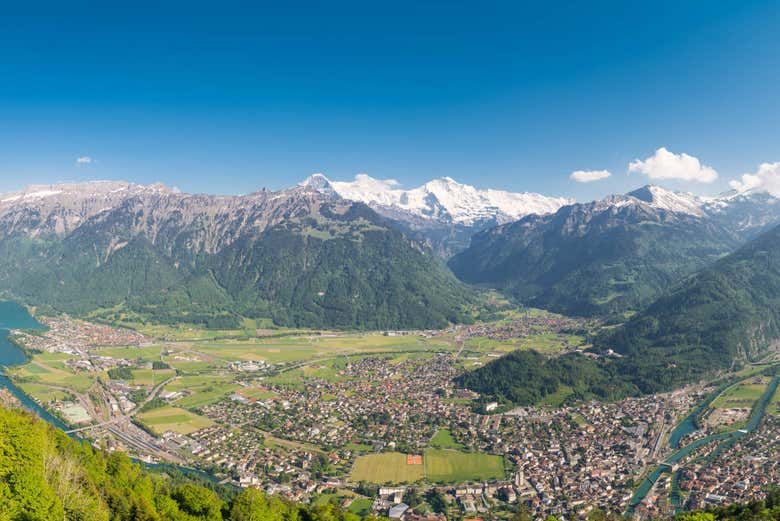 Vue sur Interlaken