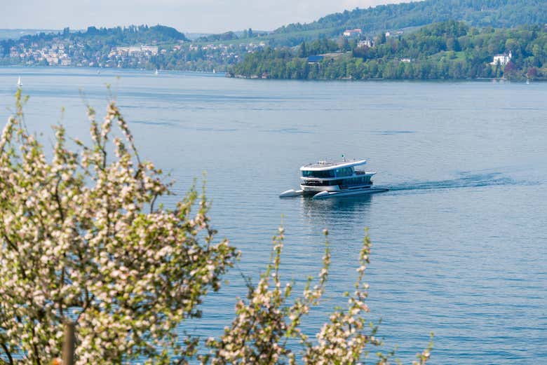 Travesía por el lago de los Cuatro Cantones