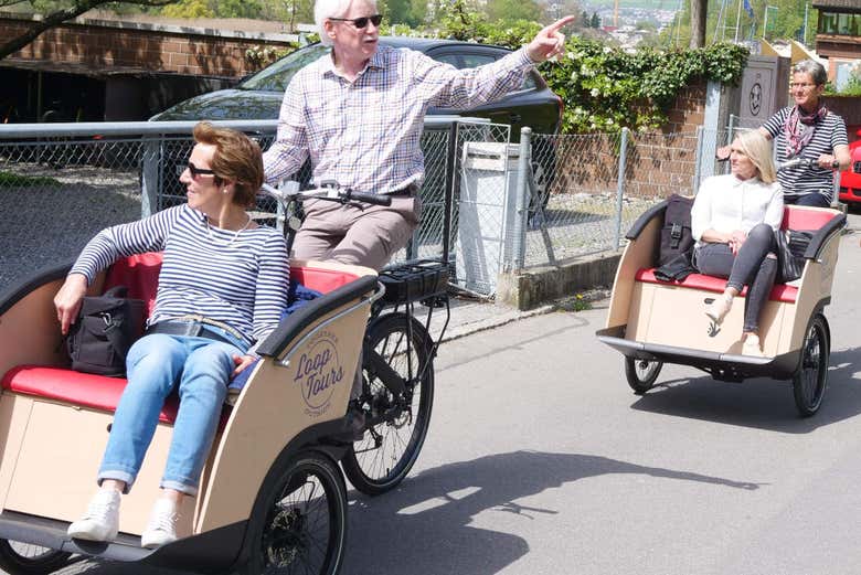 Scoprendo Lucerna in bici elettrica