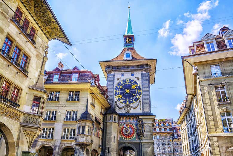 Zytglogge, la tour de l'horloge à Berne