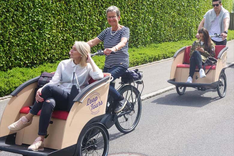 Visitando Lucerna in bici elettrica