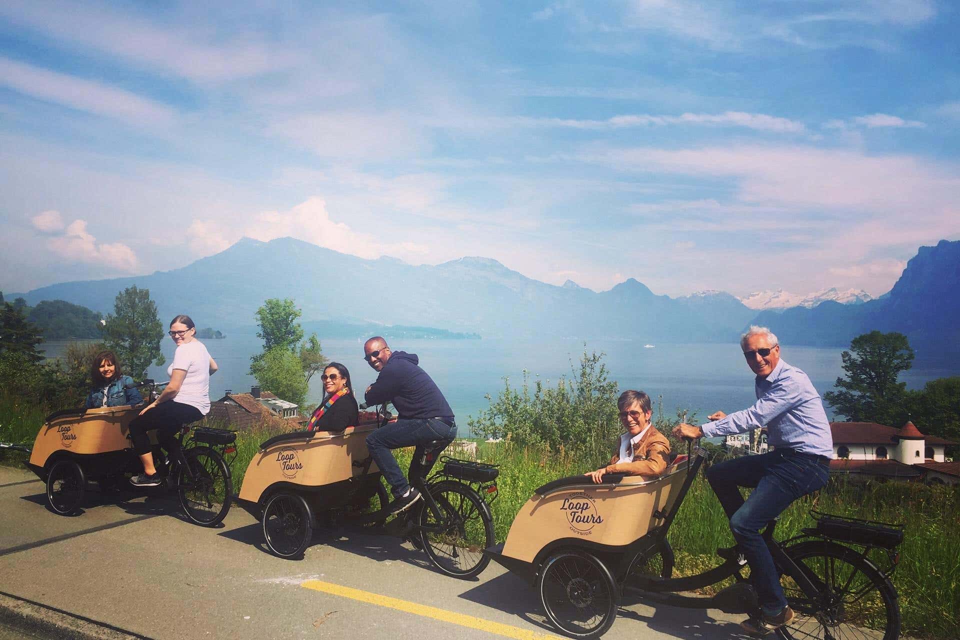 Tour en bicicleta eléctrica por Lucerna