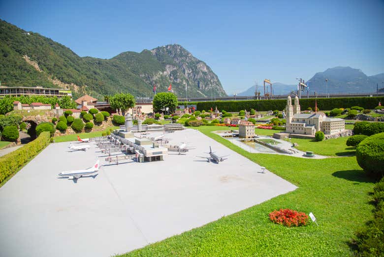 L'aéroport de Zurich-Kloten en miniature