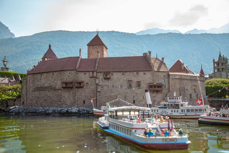 Château de Chillon à l'échelle 1:25