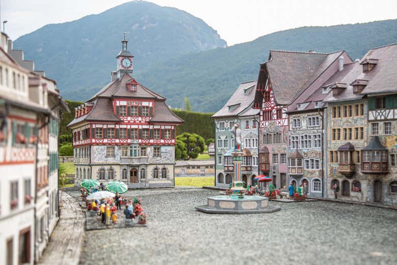 Maquette de la place Stein am Rhein