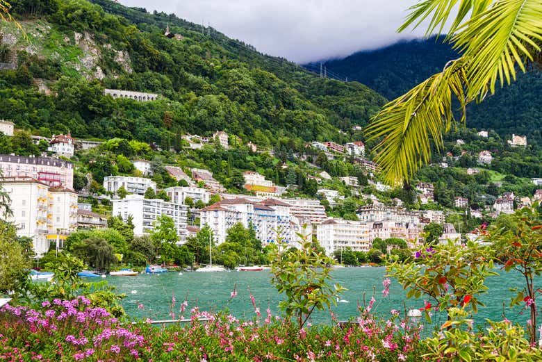 Vistas de la ciudad de Montreux