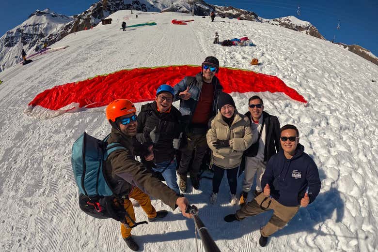 Ready at the takeoff