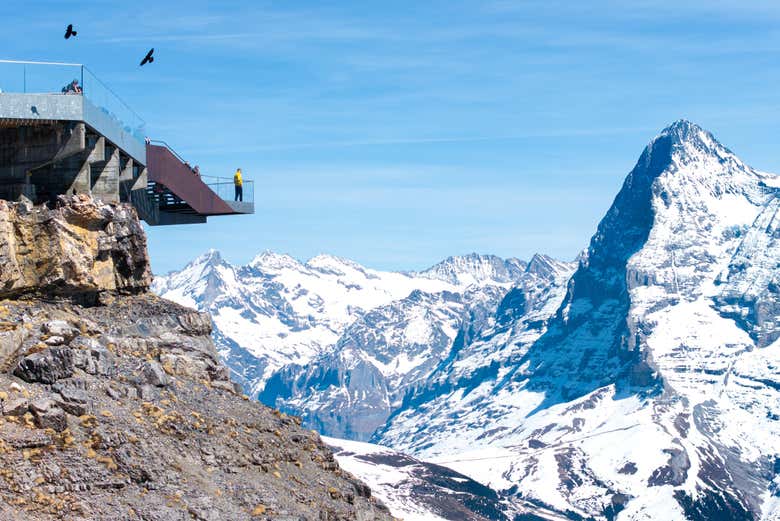 Visitando il belvedere Skyline Walk