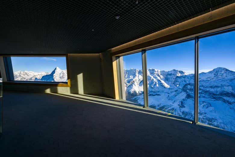 Vista sul belvedere Piz Gloria