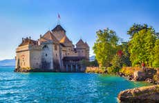 Entrada al castillo de Chillon