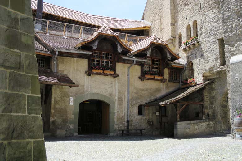 Interior do castelo
