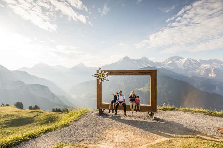 Appréciez la vue sur la Schynige Platte