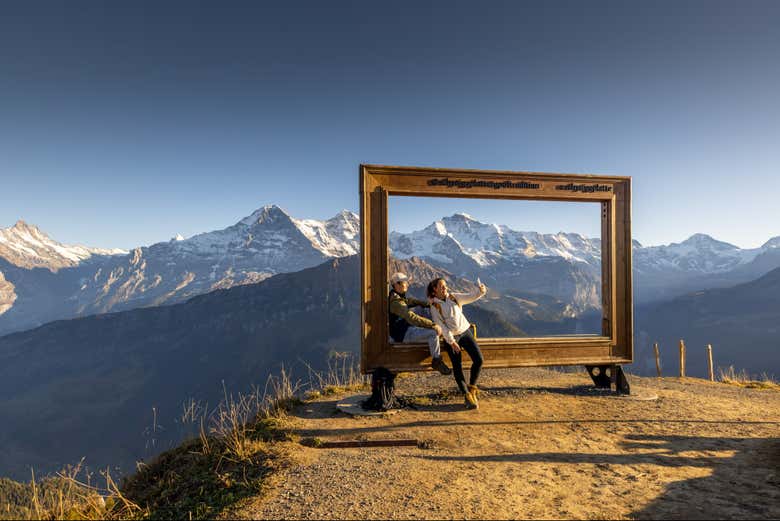 Vue sur la Schynige Platte