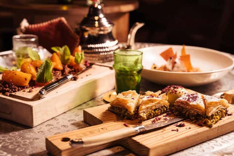 Você irá desfrutar de deliciosos aperitivos suíços!