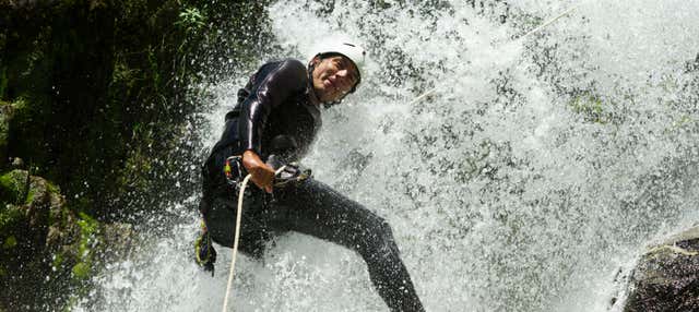 Descenso de cañones en Interlaken