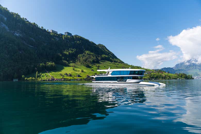 La moderna nave Bürgenstock