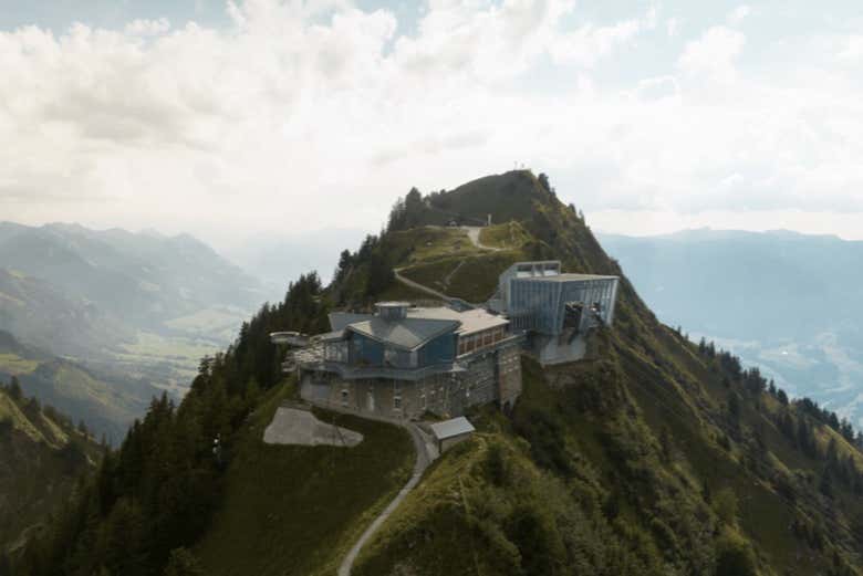 Paesaggi di montagna di Stanserhorn
