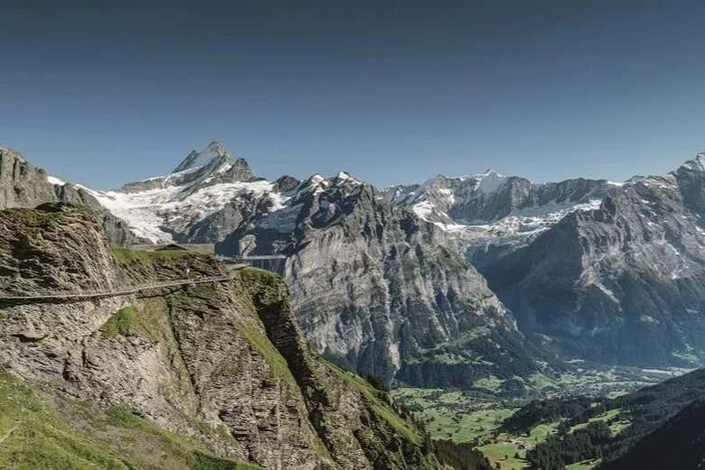 Montagne alpine di Grindelwald