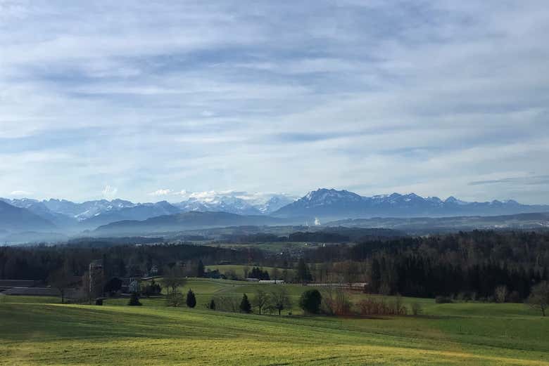 The stunning Swiss countryside