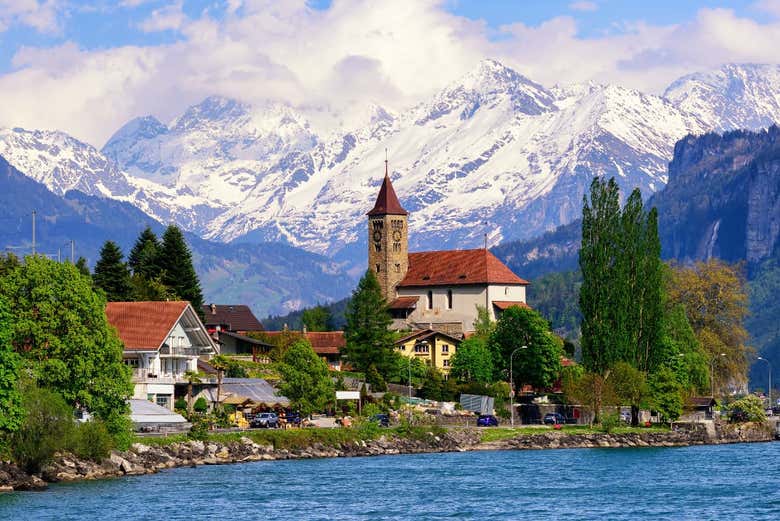 Paisajes en torno al lago Brienz