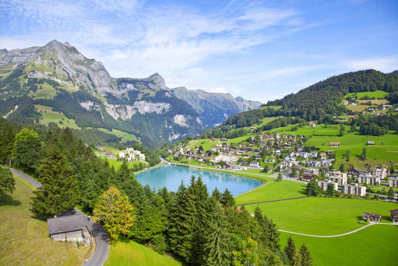 Panorâmica de Engelberg