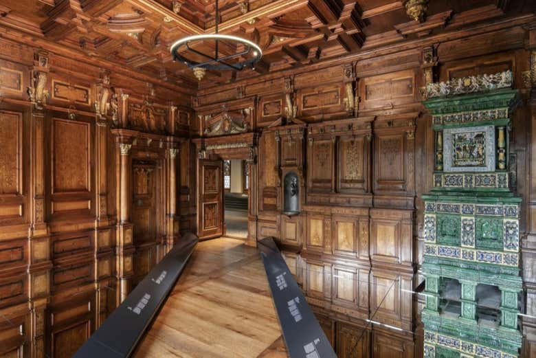 Una de las salas de recreación histórica