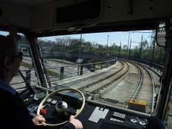 Trajet en tramway