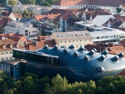 Il Museo Kunsthaus dall'alto