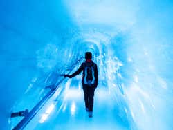Palacio de hielo en Jungfraujoch